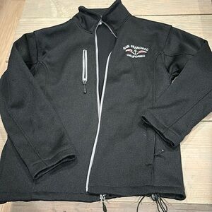Black San Francisco zip up